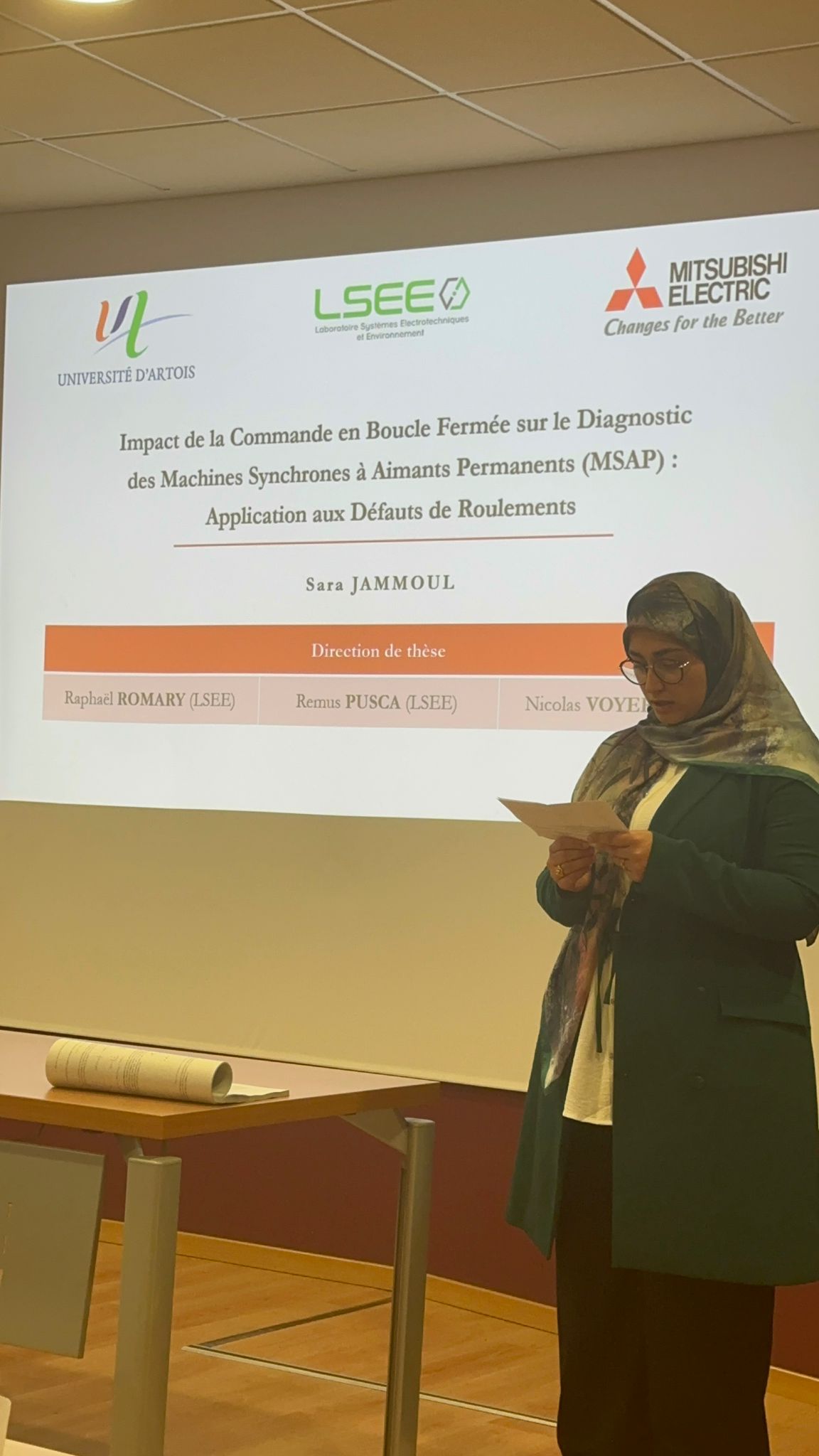 Soutenance de thèse – Sara JAMMOUL